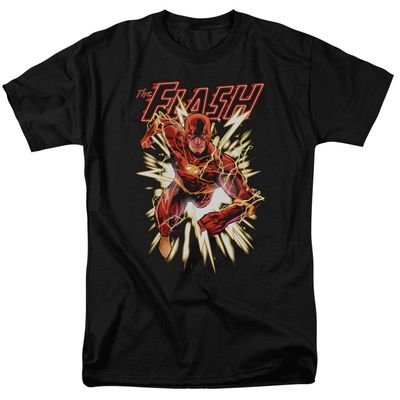 Justice League Flash Green Lanternow Mens T Shirt Black Retro Pop Classics