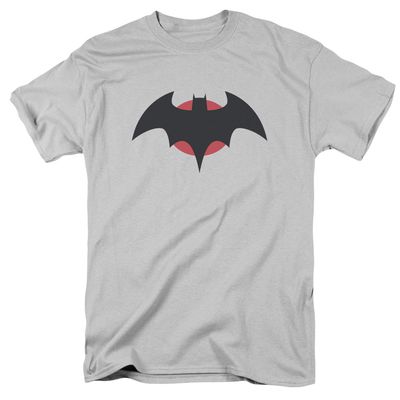 Justice League Thomas Wayne Mens T Shirt Silver Retro Pop Classics