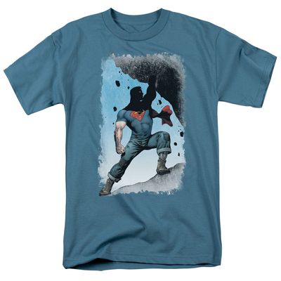 Superman Action Comics #1 Alternate Mens T Shirt Slate Retro Pop Classics