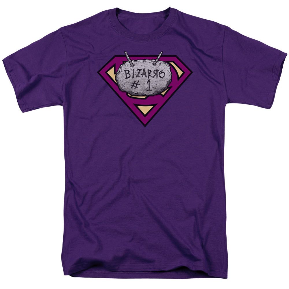 Superman Bizzaro #1 Rock Mens T Shirt Purple Retro Pop Classics