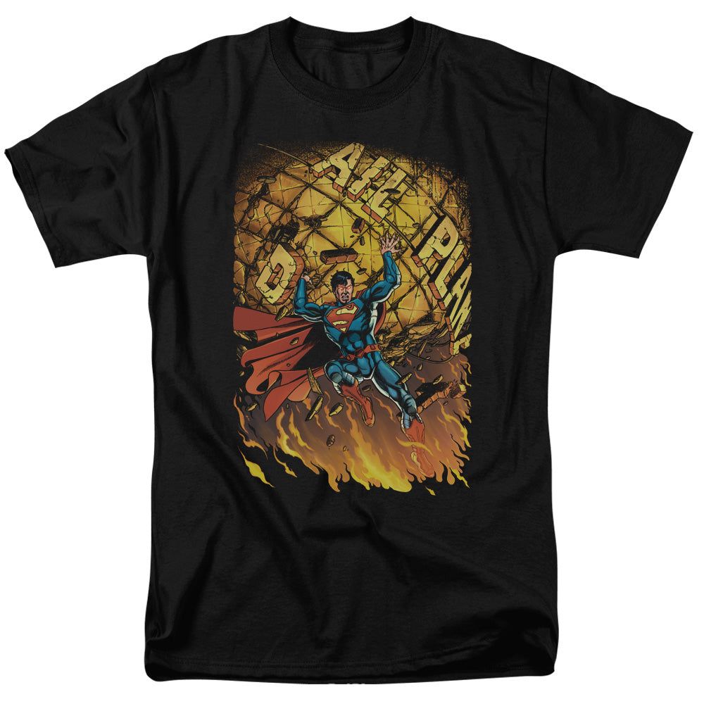 Superman Superman #1 Mens T Shirt Black Retro Pop Classics