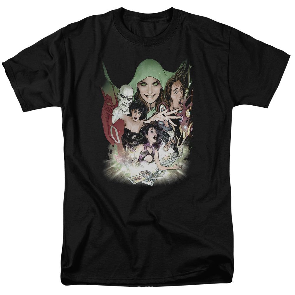 Dcr Justice League Dark Mens T Shirt Black Retro Pop Classics