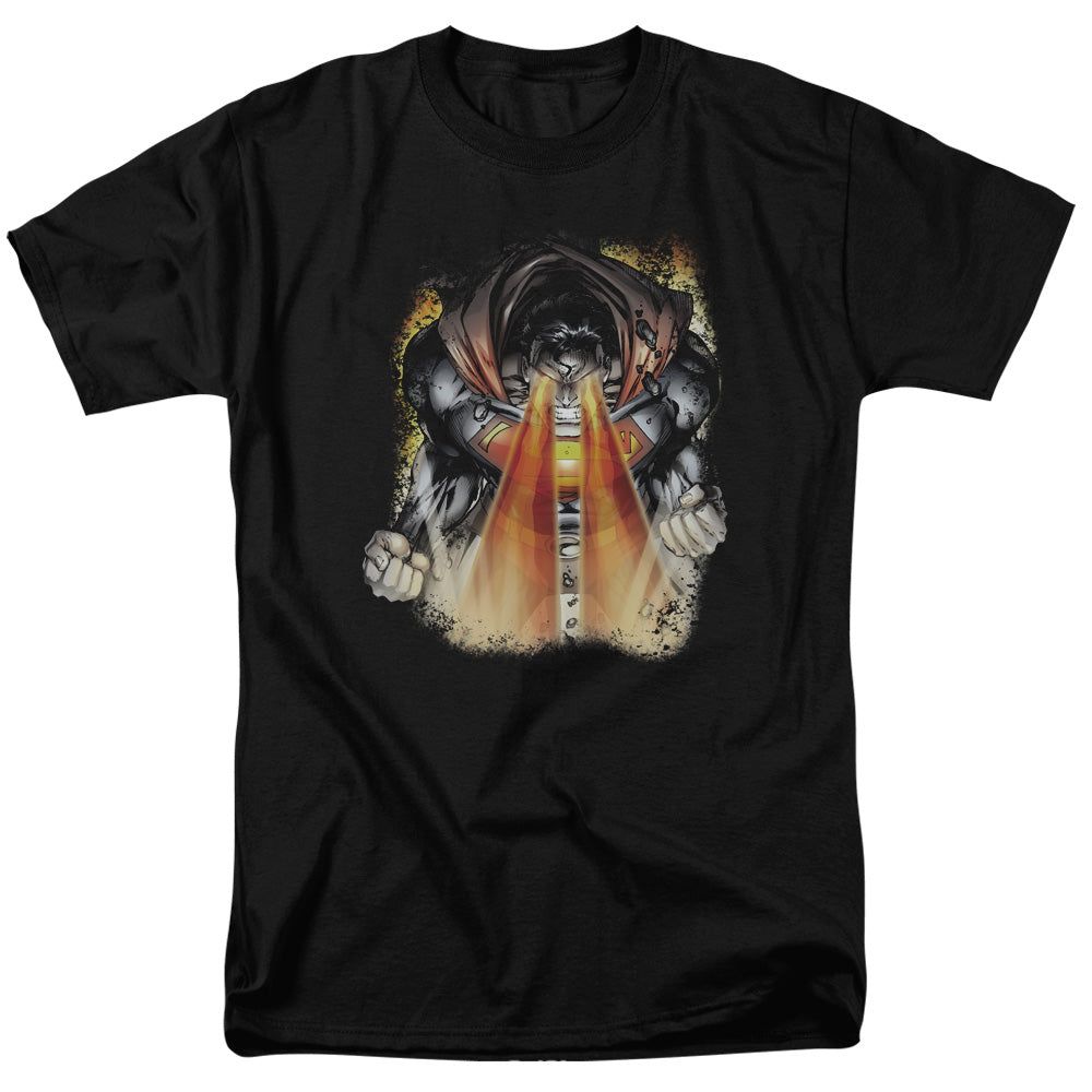Superman Cover 218 Mens T Shirt Black Retro Pop Classics