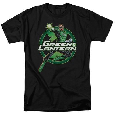 Justice League Lantern Green Lanternow Mens T Shirt Black Retro Pop Classics
