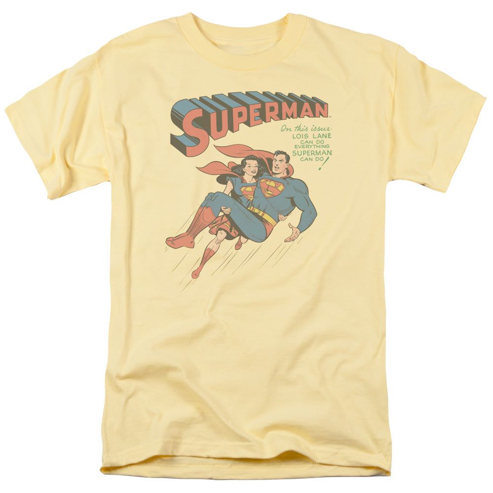 Superman #57 Cover Mens T Shirt Banana Retro Pop Classics