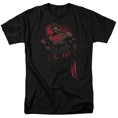 Superman Red Son Mens T Shirt Black Retro Pop Classics