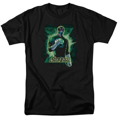Justice League Green Lantern Brooding Mens T Shirt Black Retro Pop Classics