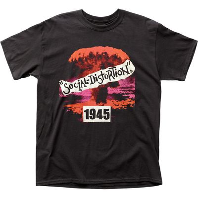 Social Distortion 1945 Mens T Shirt Black Retro Pop Classics