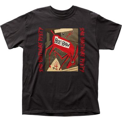 The Birthday Party HEE-haw Mens T Shirt Black Retro Pop Classics