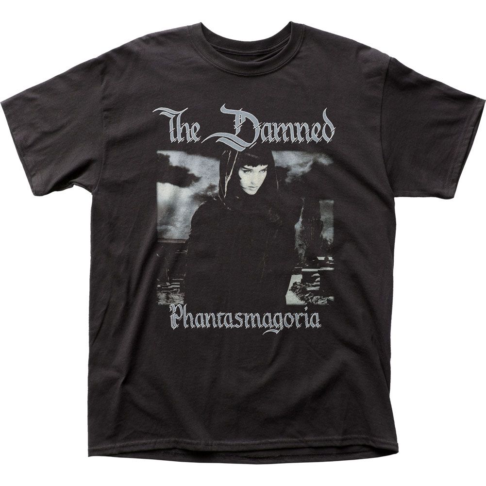 The Damned Phantasmagoria Mens T Shirt Black Retro Pop Classics