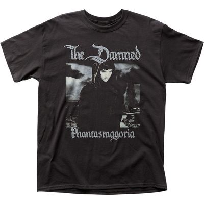 The Damned Phantasmagoria Mens T Shirt Black Retro Pop Classics