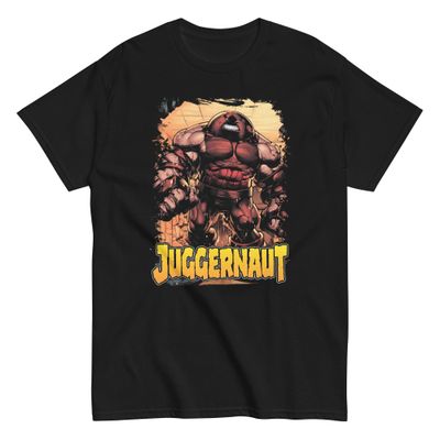 Juggernaut Animated Mens T Shirt Black Retro Pop Classics