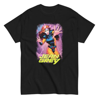 Jean Grey Animated Mens T Shirt Black Retro Pop Classics