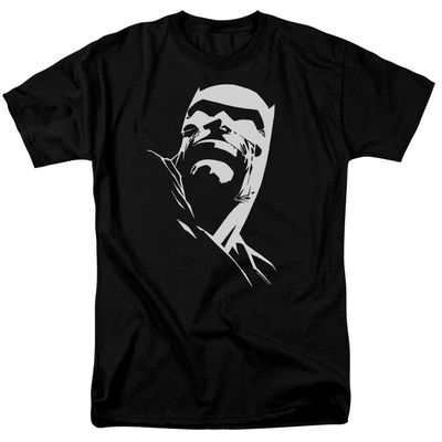 Batman DKR Head Mens T Shirt Black Retro Pop Classics