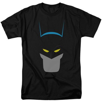 Batman Simplified Mens T Shirt Black Retro Pop Classics