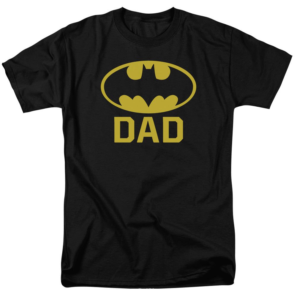 Batman Bat Dad Mens T Shirt Black Retro Pop Classics
