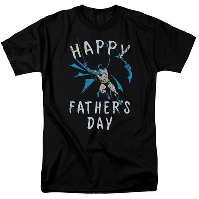 Batman Fathers Day Mens T Shirt Black Retro Pop Classics