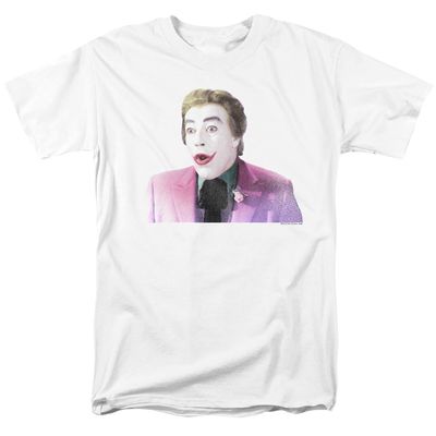Batman Classic TV Thrilled Mens T Shirt White Retro Pop Classics