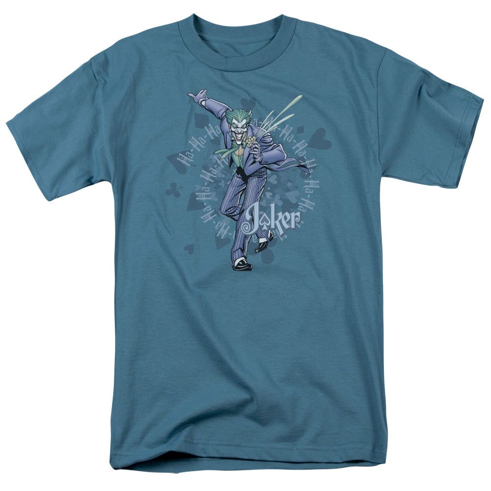 Batman Acid Spiral Mens T Shirt Slate Retro Pop Classics