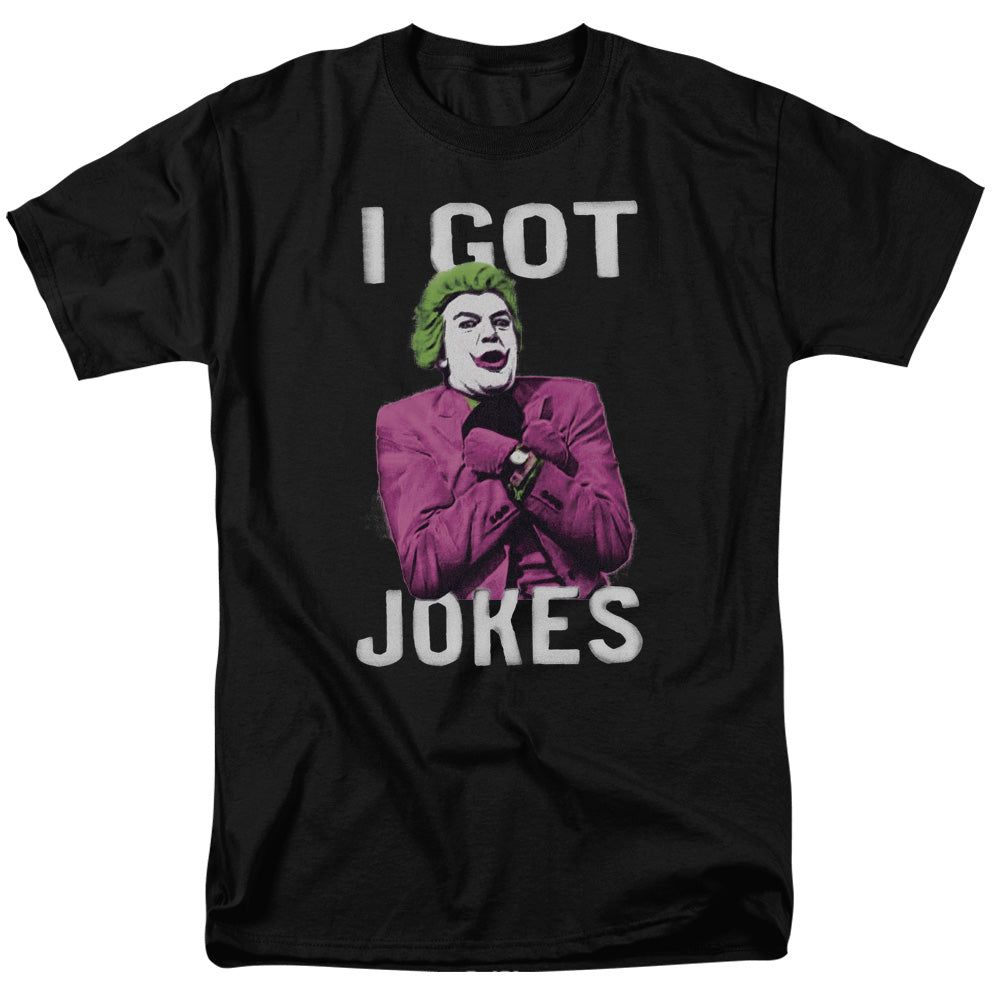 Batman Classic TV Got Jokes Mens T Shirt Black Retro Pop Classics