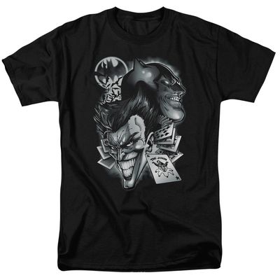 Batman Archenemies Mens T Shirt Black Retro Pop Classics
