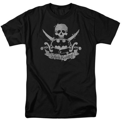 Batman Dark Pirate Mens T Shirt Black Retro Pop Classics