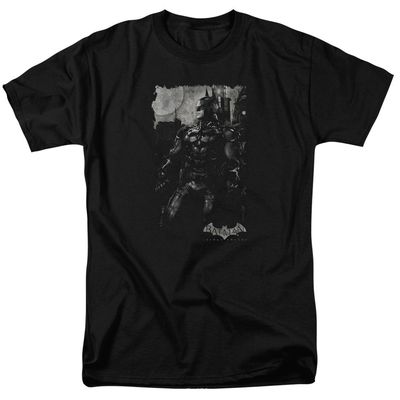Batman Arkham Knight Bat Brood Mens T Shirt Black Retro Pop Classics