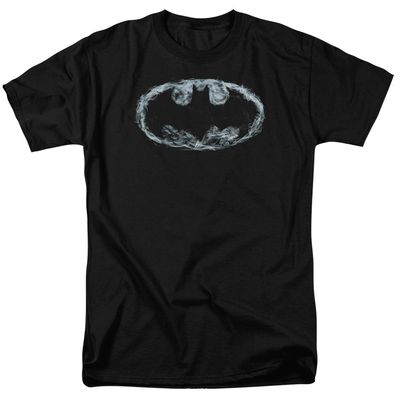 Batman Smoke Signal Mens T Shirt Black Retro Pop Classics