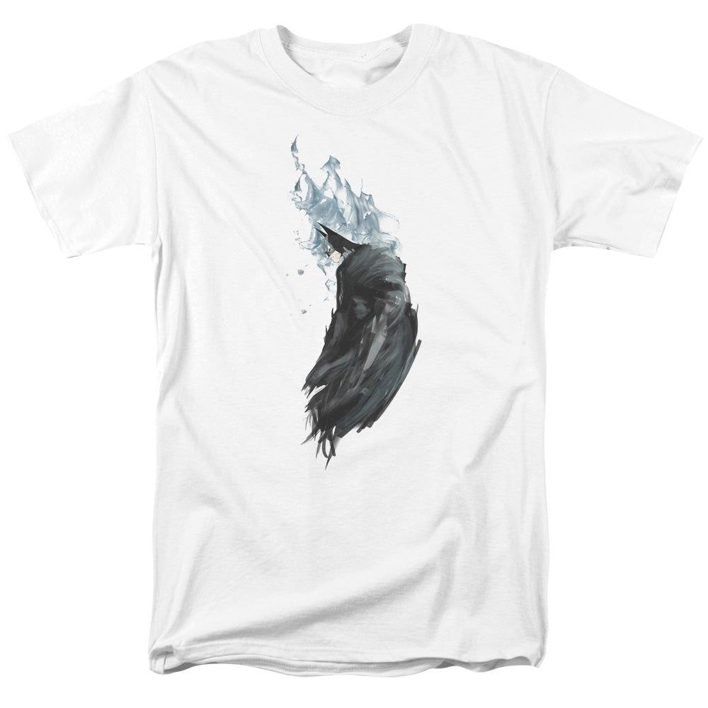 Batman Wash Mens T Shirt White Retro Pop Classics