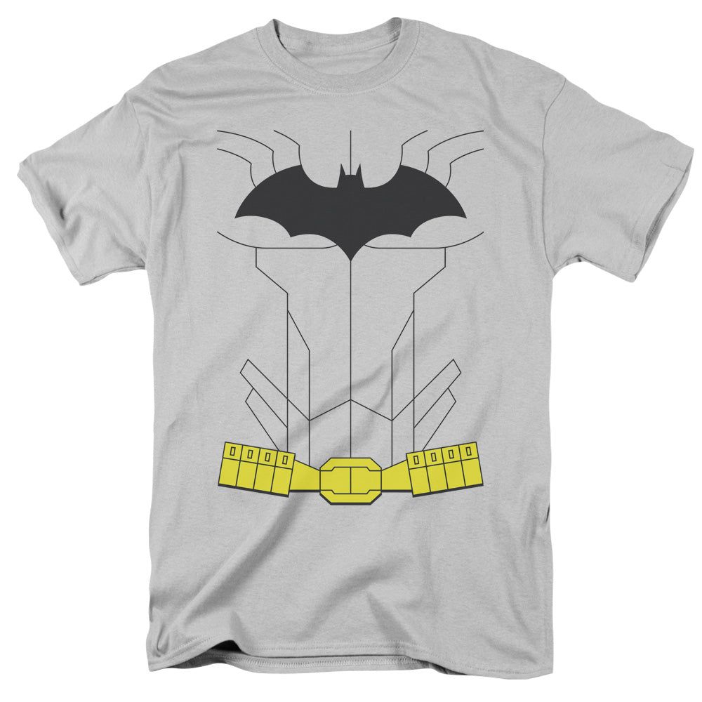 Batman New Batman Uniform Mens T Shirt Silver Retro Pop Classics