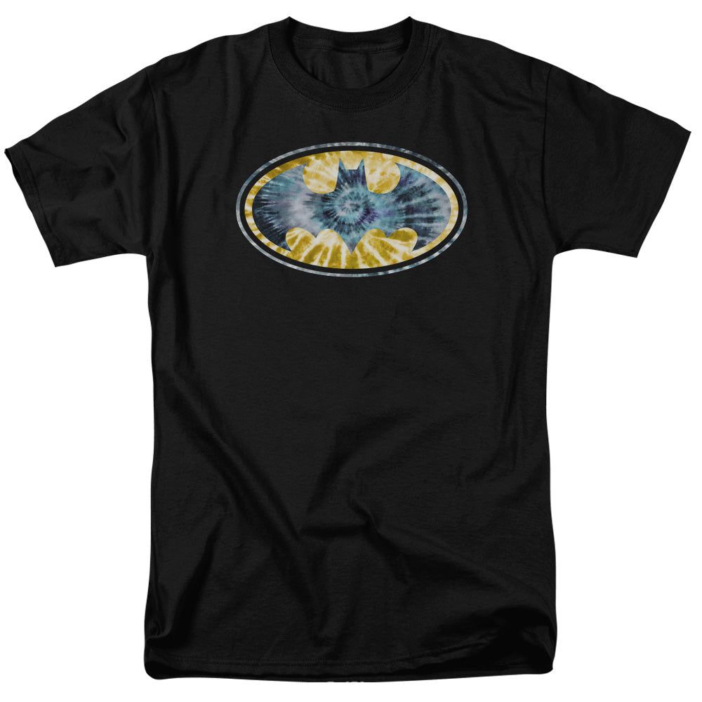 Batman Tie Dye 3 Mens T Shirt Black Retro Pop Classics