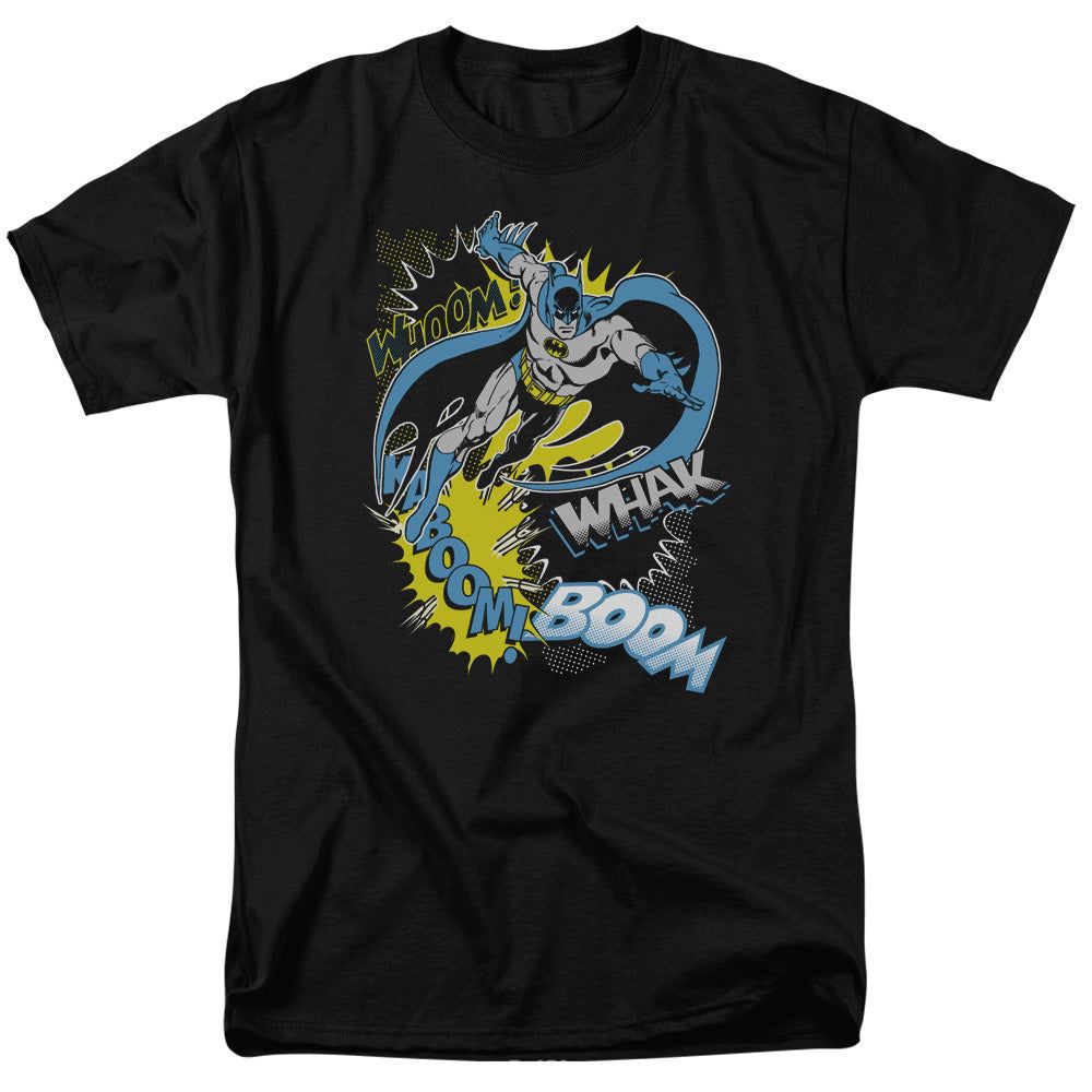 Batman Bat Effects Mens T Shirt Black Retro Pop Classics