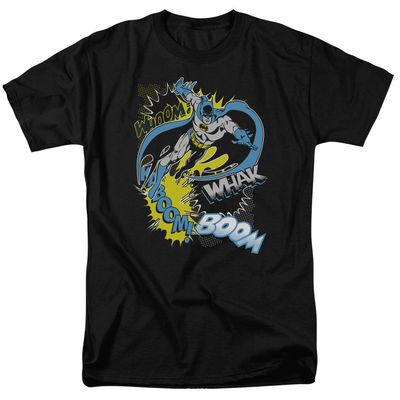 Batman Bat Effects Mens T Shirt Black Retro Pop Classics