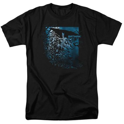Batman Bat Among Bats Mens T Shirt Black Retro Pop Classics