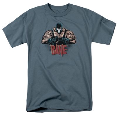 Batman Bane Pump You Up Mens T Shirt Slate Retro Pop Classics