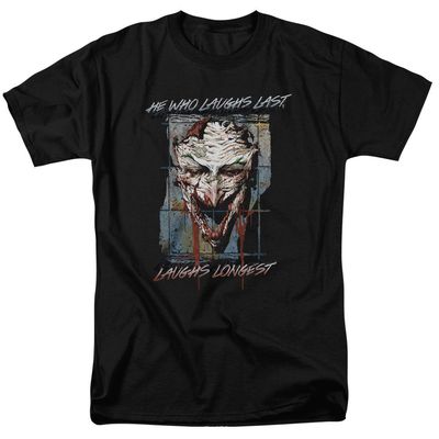 Batman Just For Laughs Mens T Shirt Black Retro Pop Classics