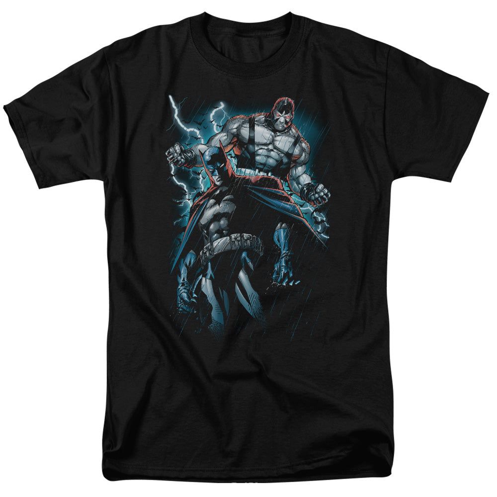 Batman Evil Rising Mens T Shirt Black Retro Pop Classics