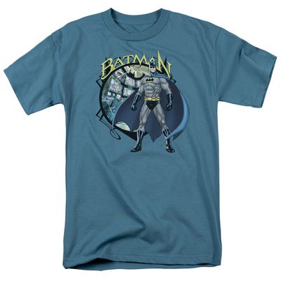 Batman Joker Case Files Mens T Shirt Slate Retro Pop Classics