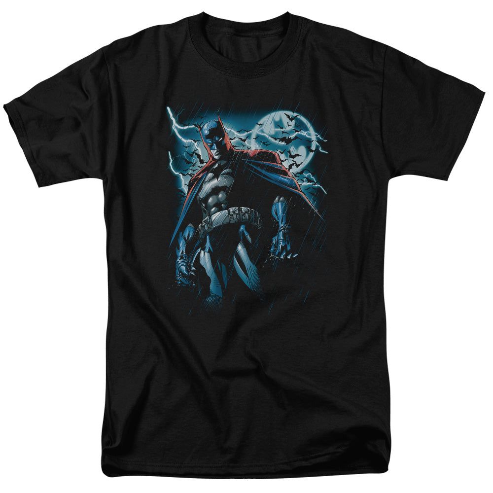 Batman Stormy Knight Mens T Shirt Black Retro Pop Classics