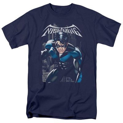 Batman A Legacy Mens T Shirt Navy Blue Retro Pop Classics