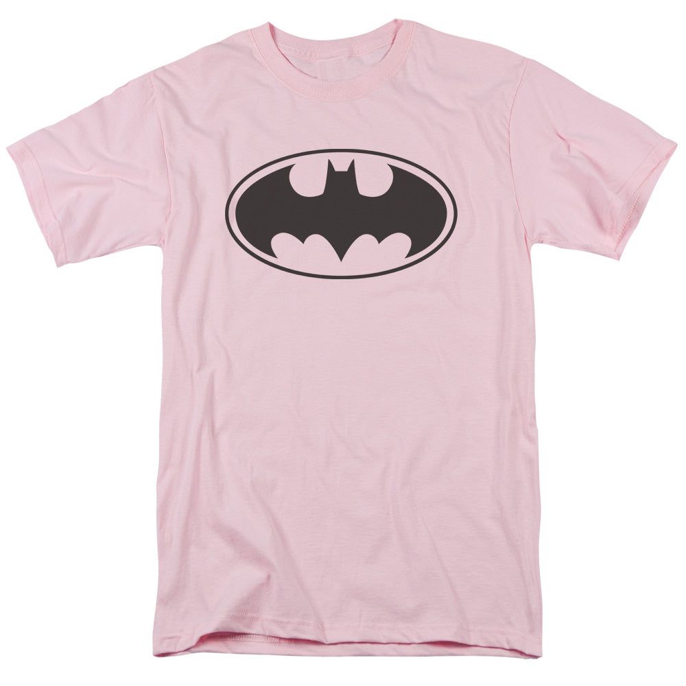 Batman Black Bat Mens T Shirt Pink Retro Pop Classics
