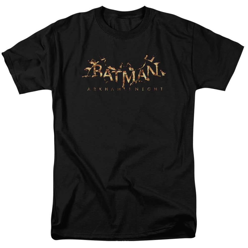 Batman Arkham Knight Ak Flame Logo Mens T Shirt Black Retro Pop Classics