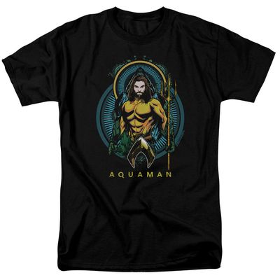Aquaman Movie Aqua Nouveau Mens T Shirt Black Retro Pop Classics