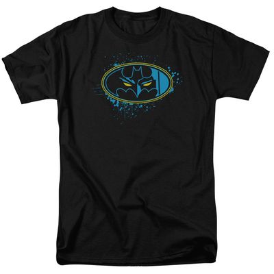 Batman Eyes In The Darkness Mens T Shirt Black Retro Pop Classics
