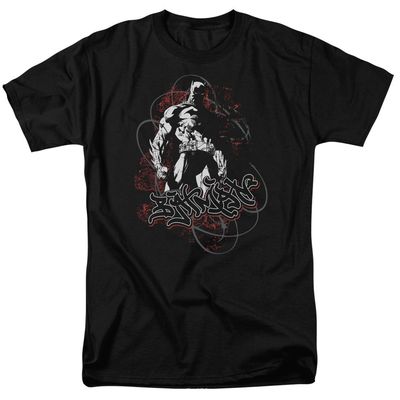 Batman Urban Gotham Mens T Shirt Black Retro Pop Classics