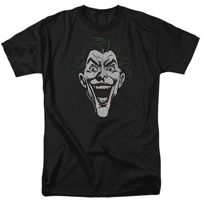 Batman Joker Lines Mens T Shirt Black Retro Pop Classics