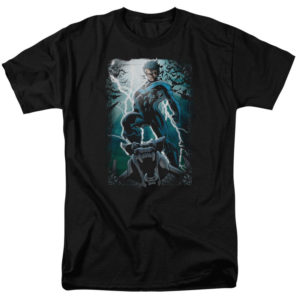 Batman Night Light Mens T Shirt Black Retro Pop Classics