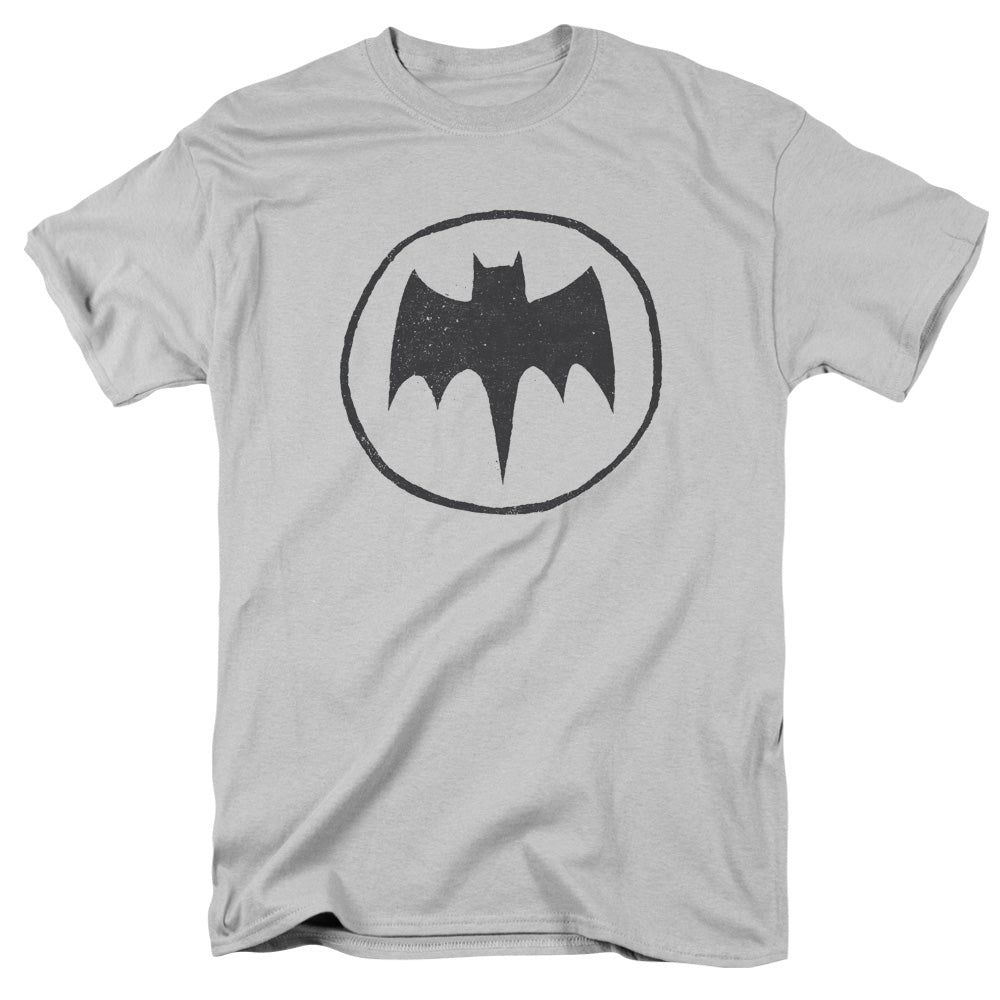 Batman Handywork Mens T Shirt Silver Retro Pop Classics