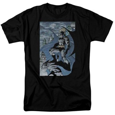 Batman Seurbat Mens T Shirt Black Retro Pop Classics