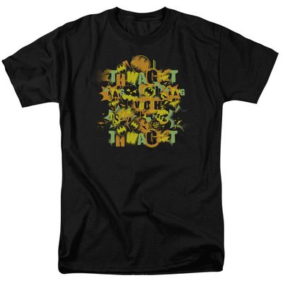 Batman Halloween Knight Sounds Mens T Shirt Black Retro Pop Classics